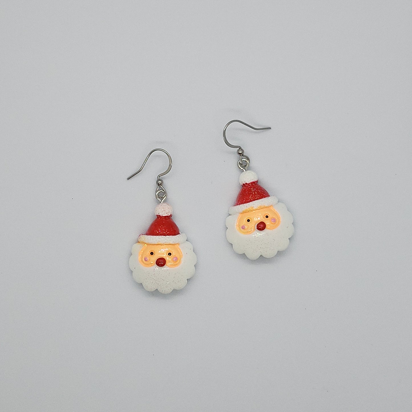 Boucles d’oreilles Père Noël