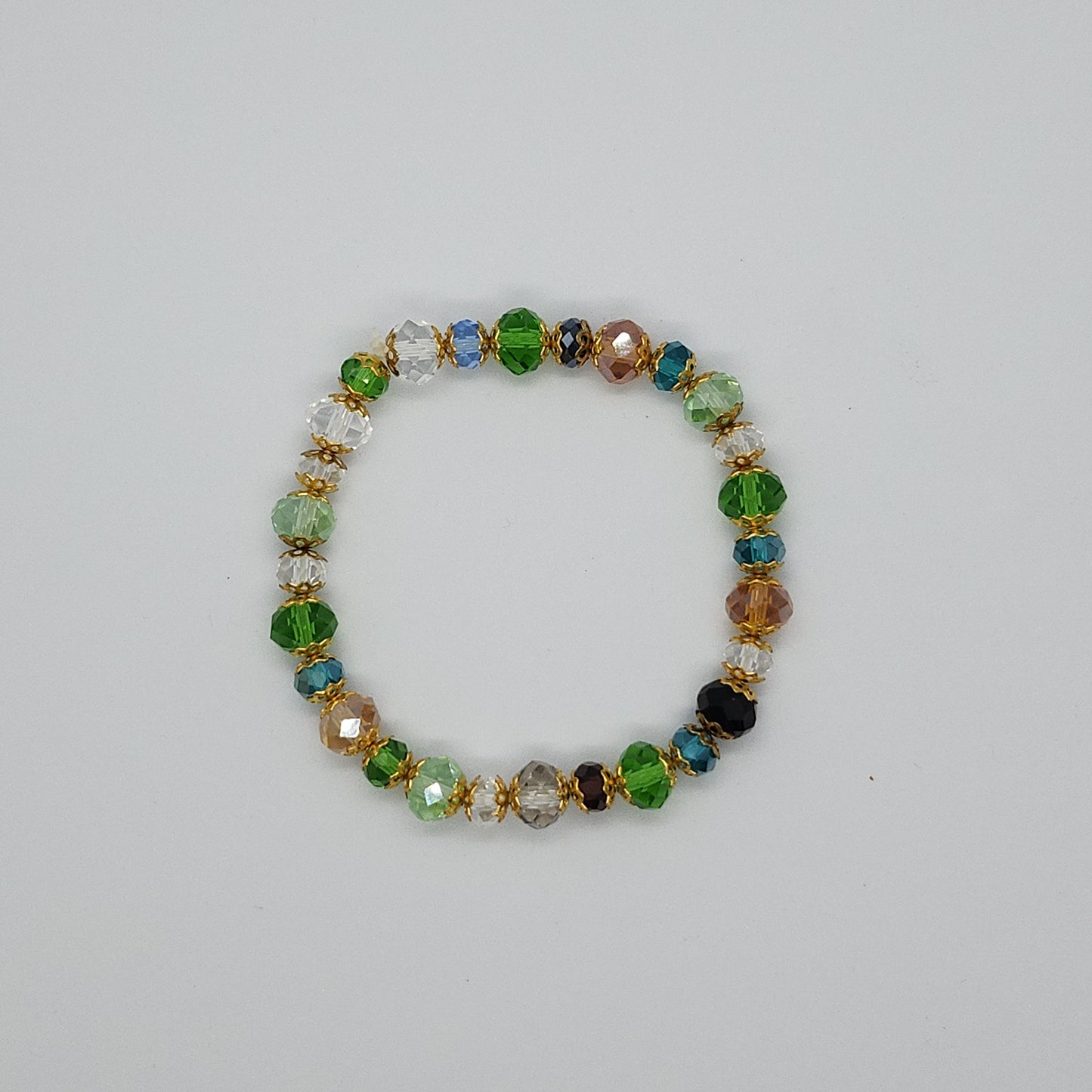 Bracelet élastique Perles cristal