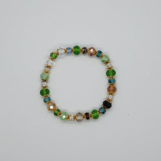 Bracelet élastique Perles cristal
