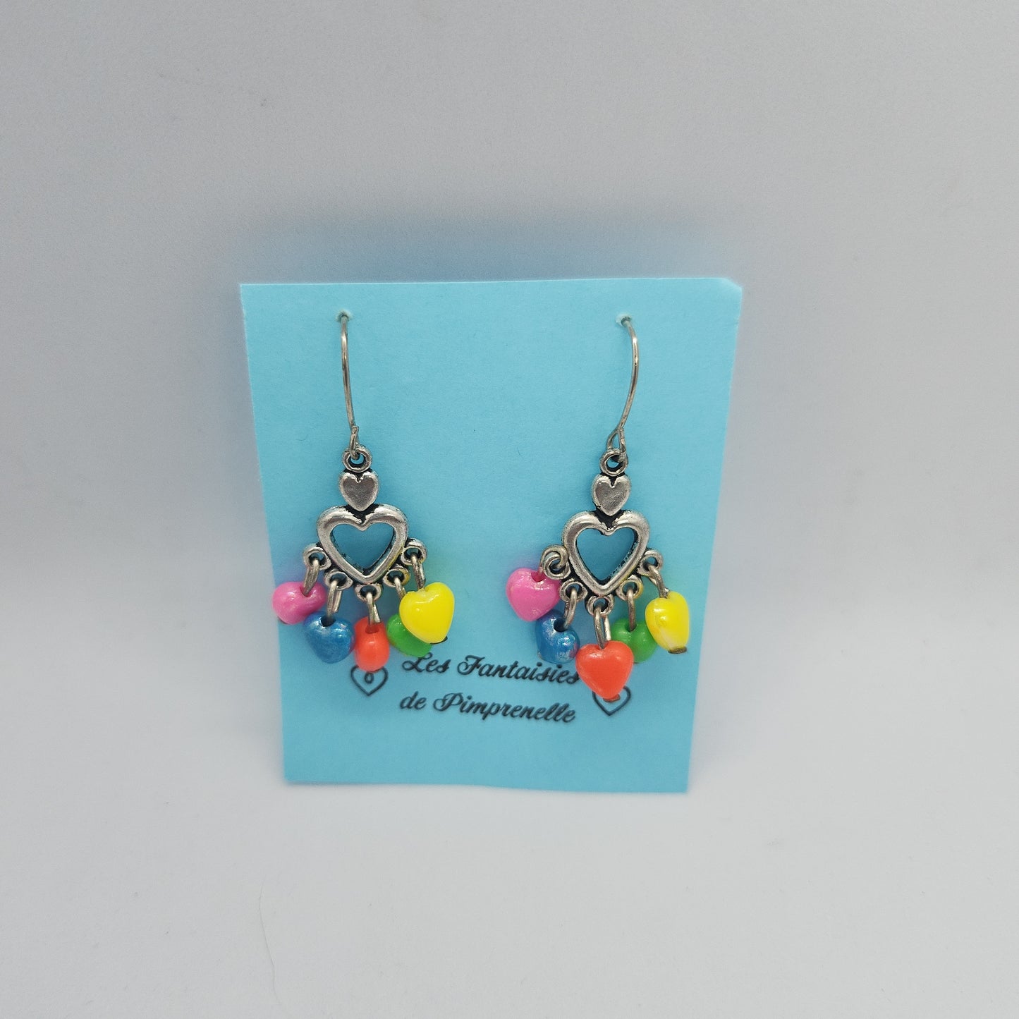 Boucles d’oreilles cœurs