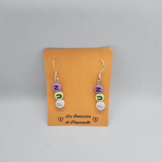 Boucles d’oreilles Fun
