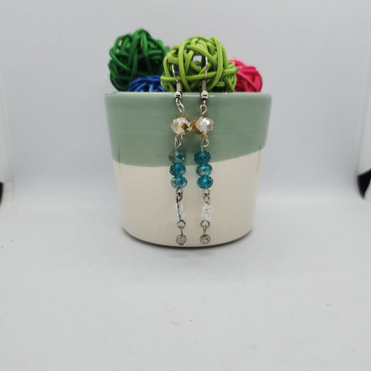 Boucles d’oreilles Perles cristal