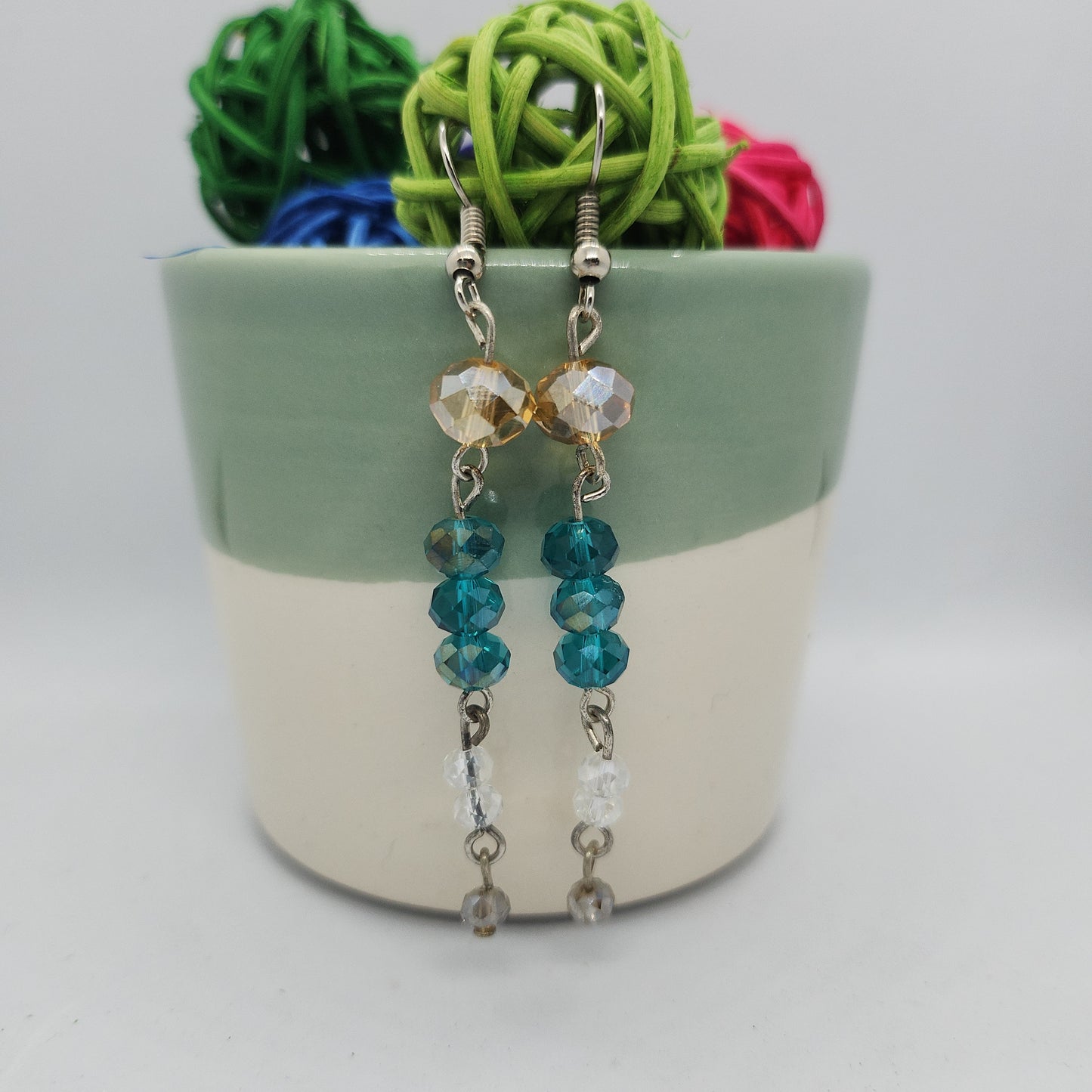 Boucles d’oreilles Perles cristal