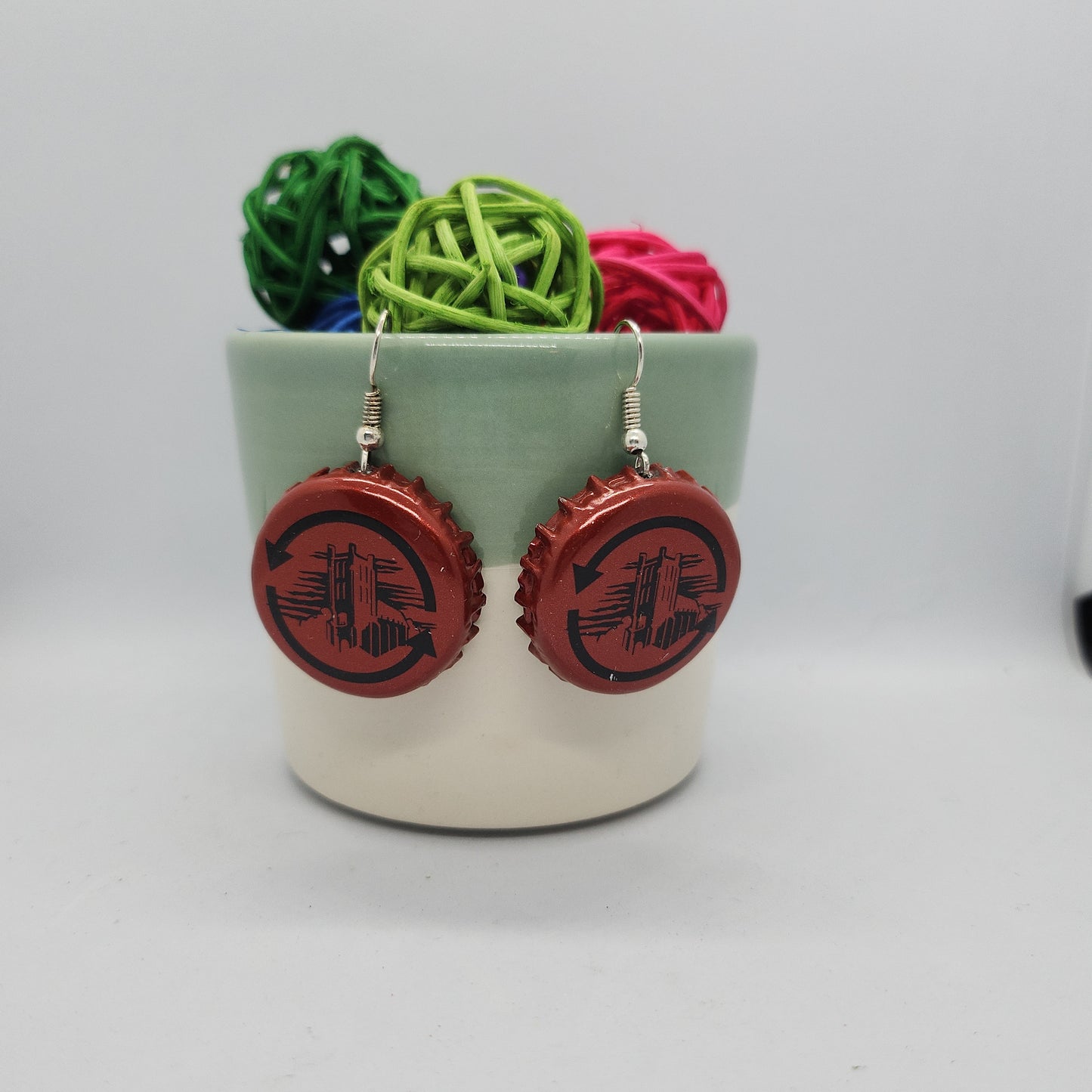 Boucles d'oreilles capsules