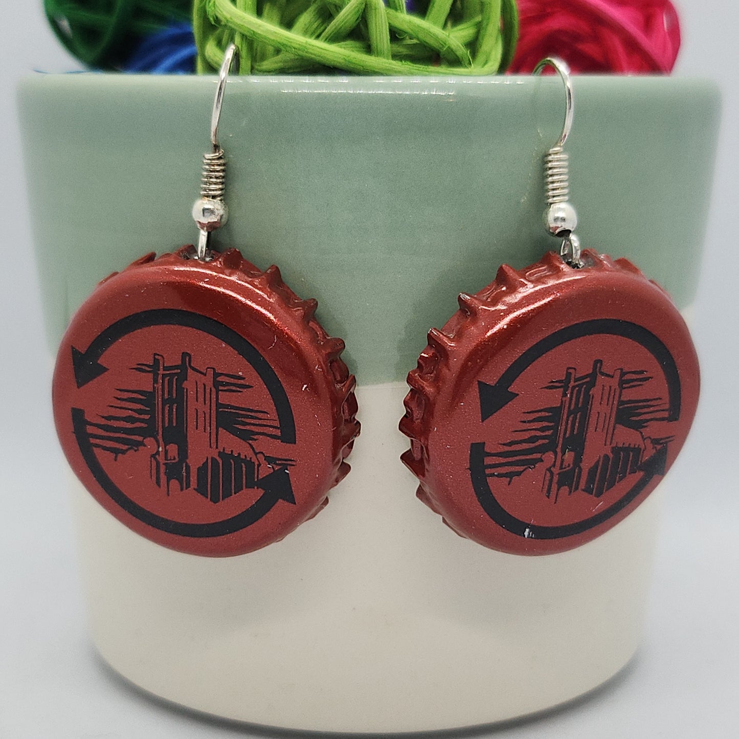 Boucles d'oreilles capsules