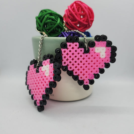 Boucles d’oreilles cœurs