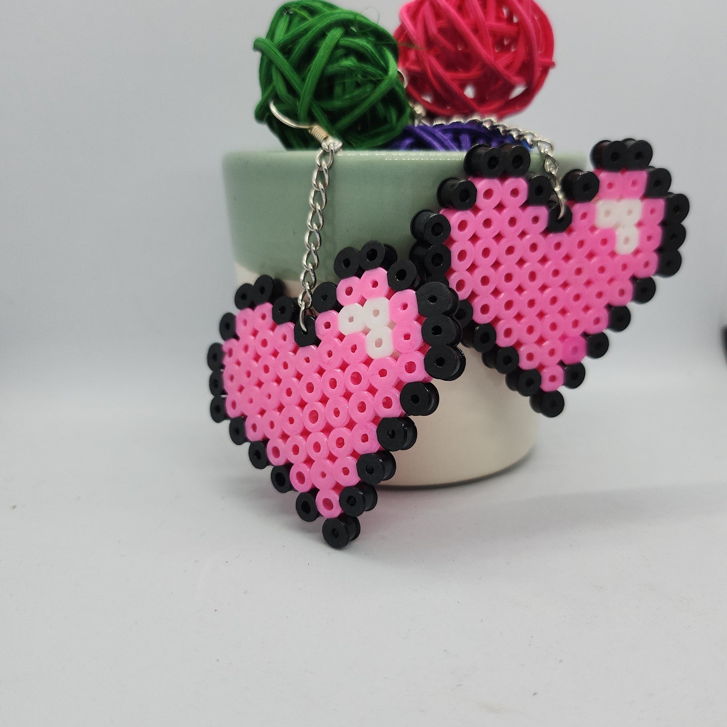 Boucles d’oreilles cœurs