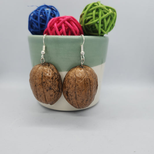 Boucles d’oreilles Noix