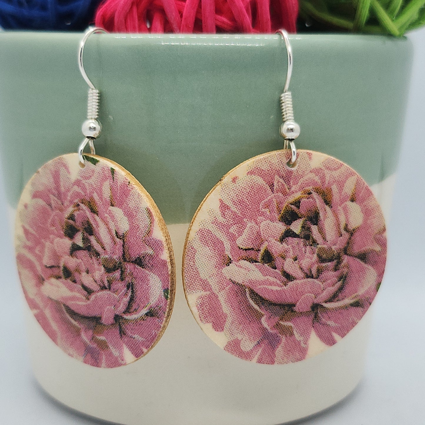 Boucles d’oreilles en bois