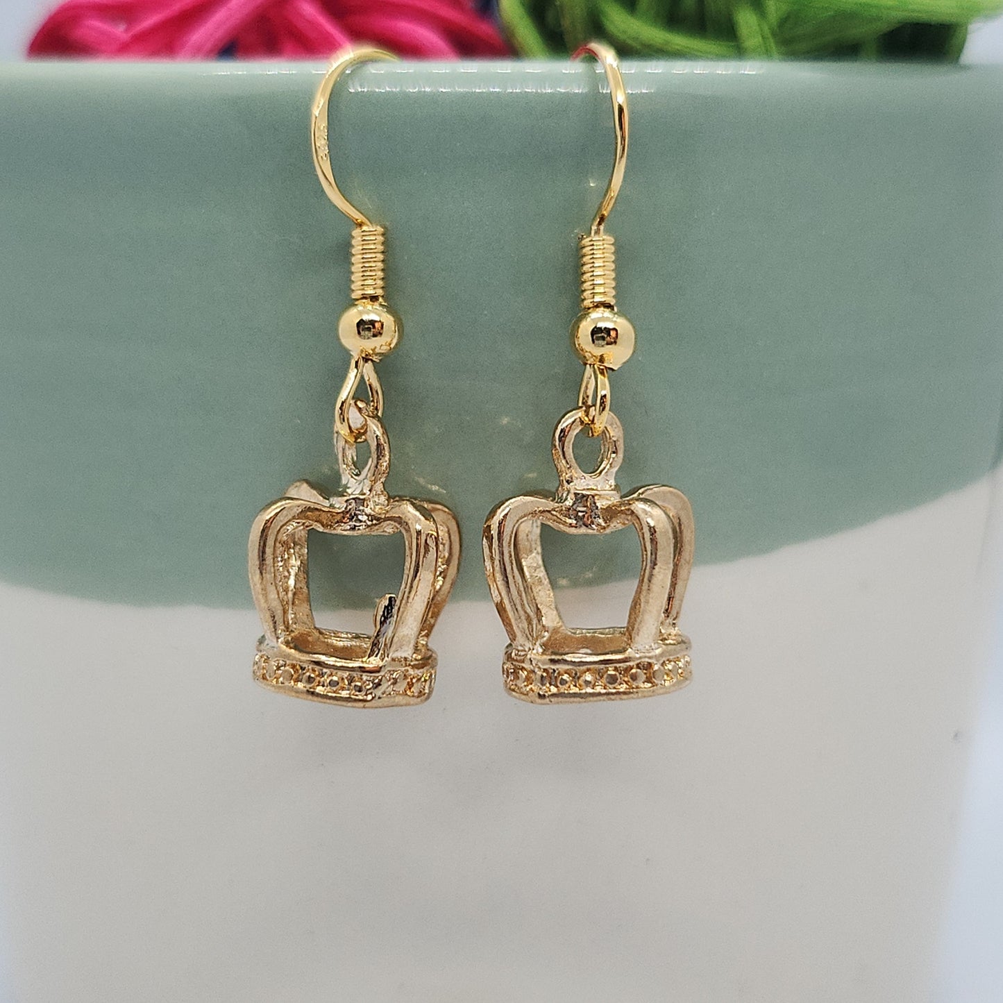 Boucles d’oreilles couronnes 👑