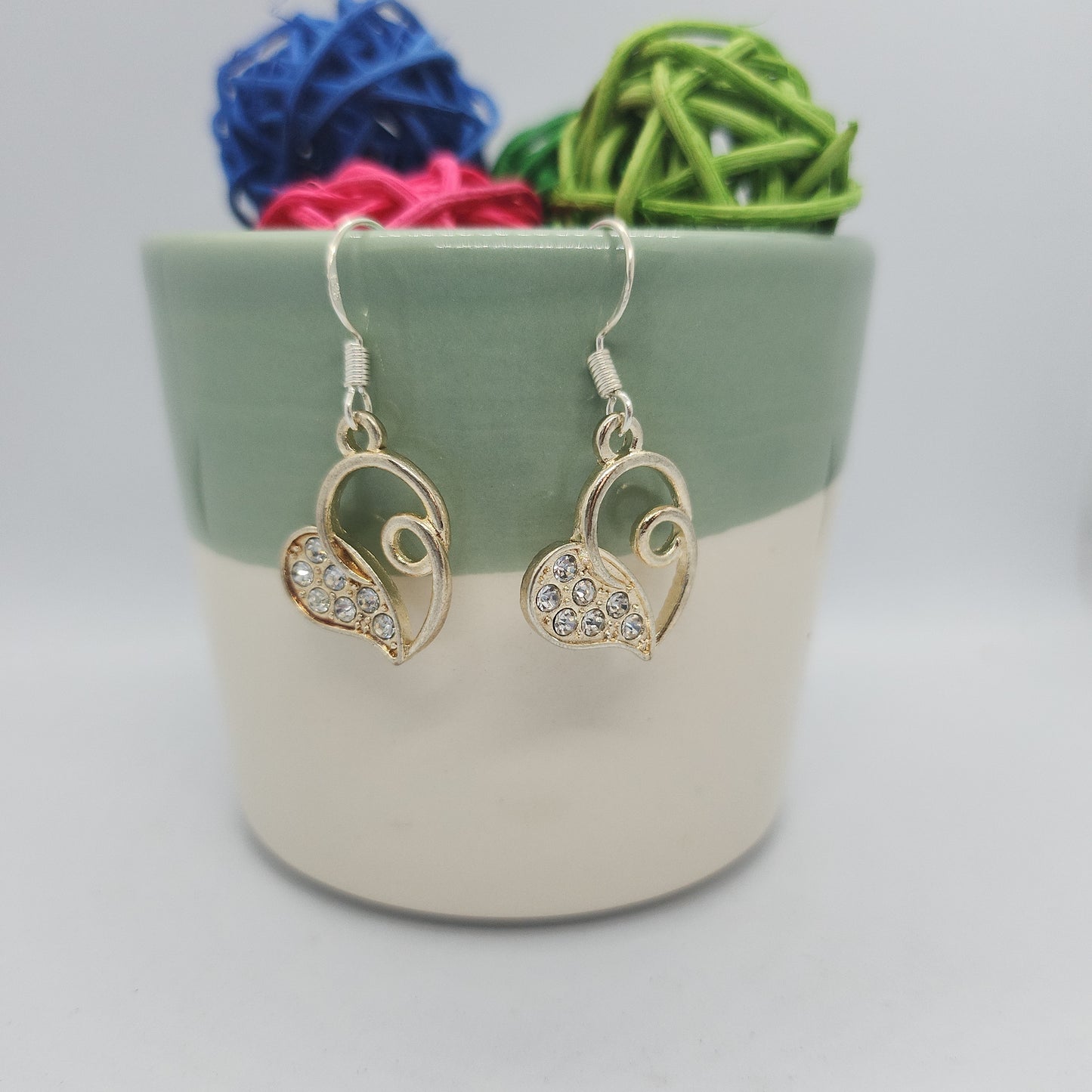 Boucles d’oreilles cœur