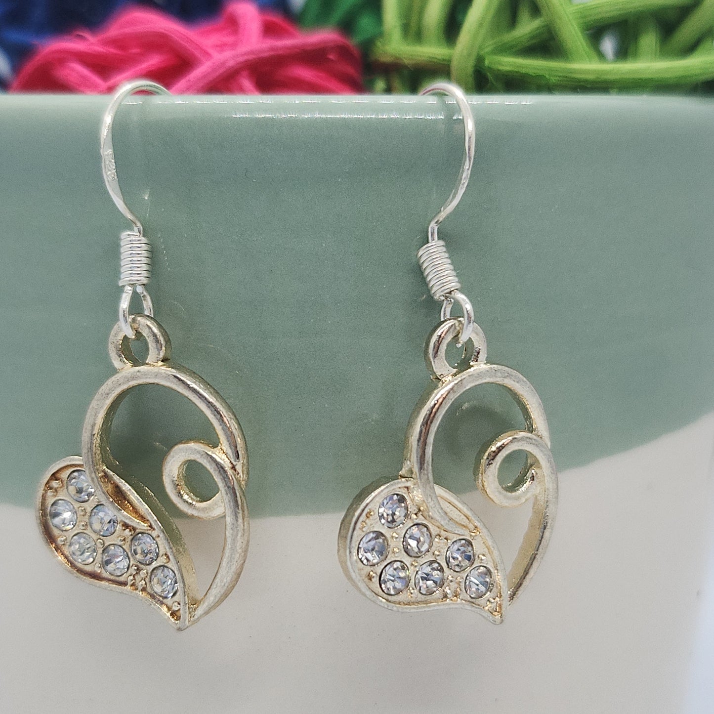 Boucles d’oreilles cœur