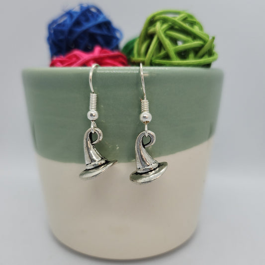 Boucles d’oreilles chapeau de sorcière