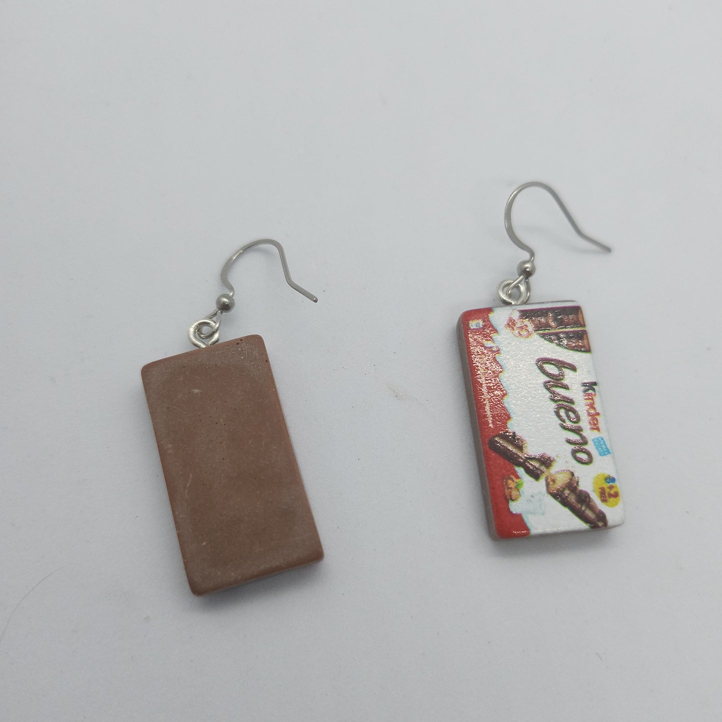 Boucles d'oreilles chocolat