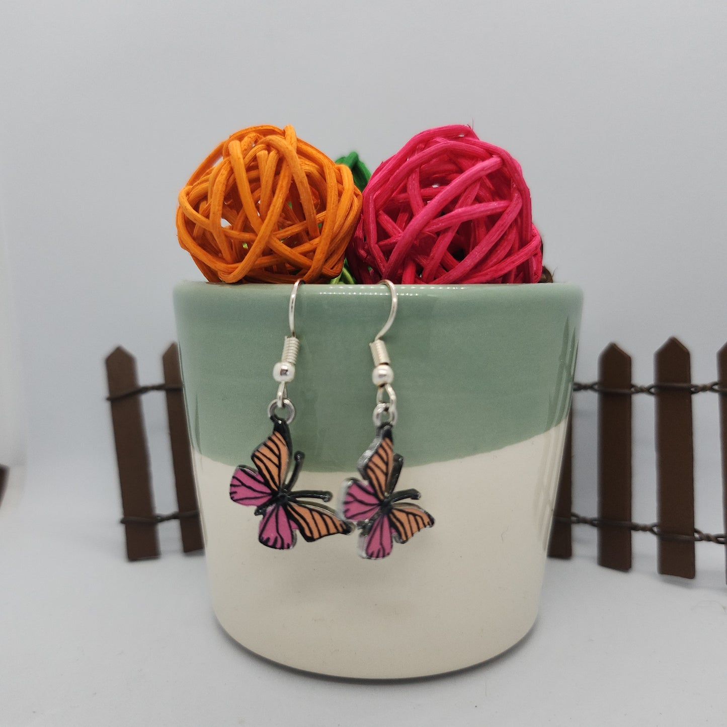 Boucles d’oreilles papillons