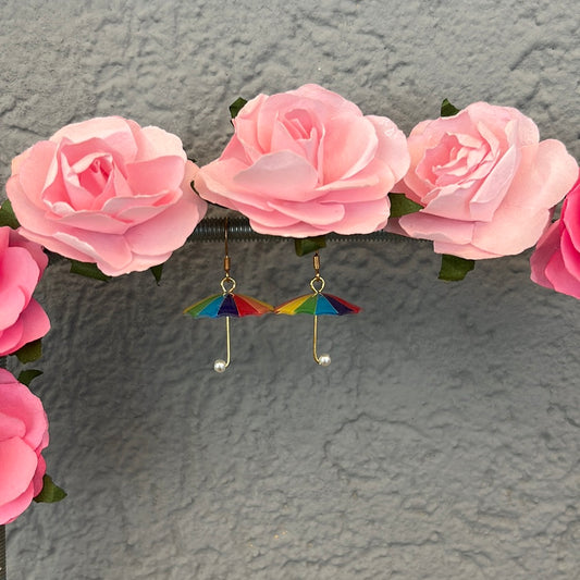 Boucles d’oreilles parapluie