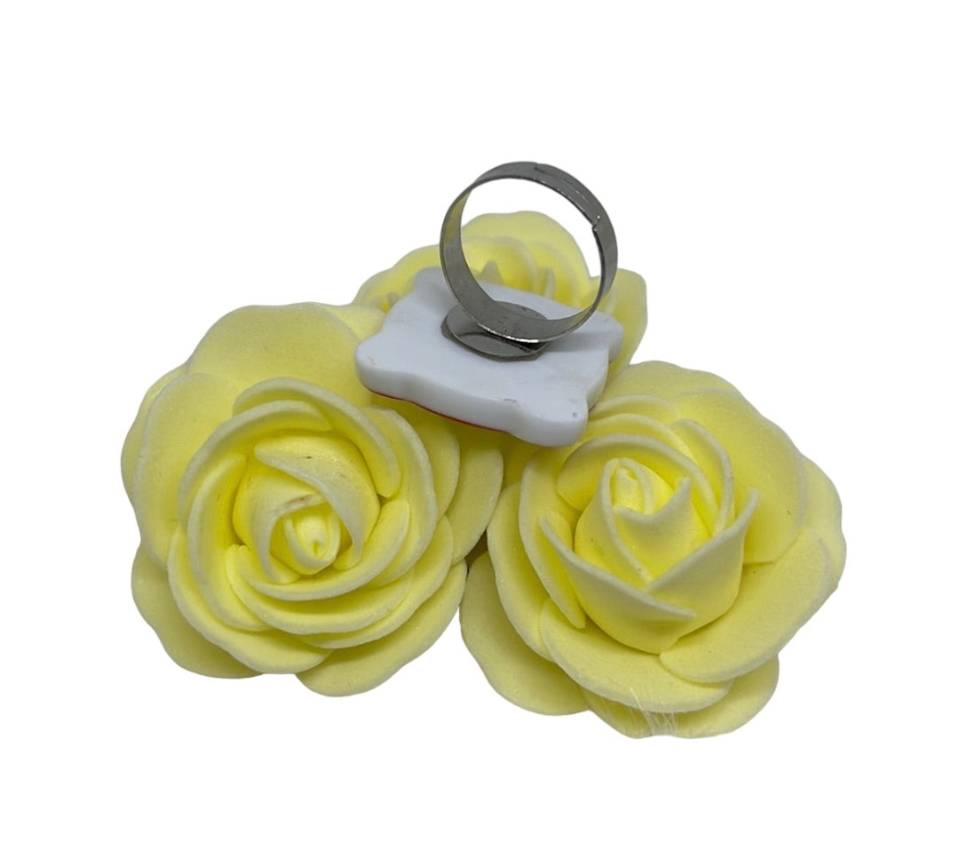 Bague en porcelaine La table tu débarrasseras