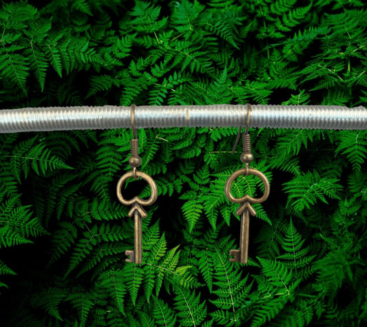 Boucles d’oreilles clé