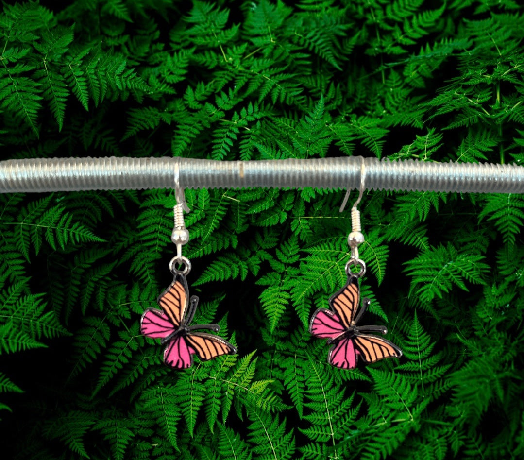 Boucles d’oreilles papillons