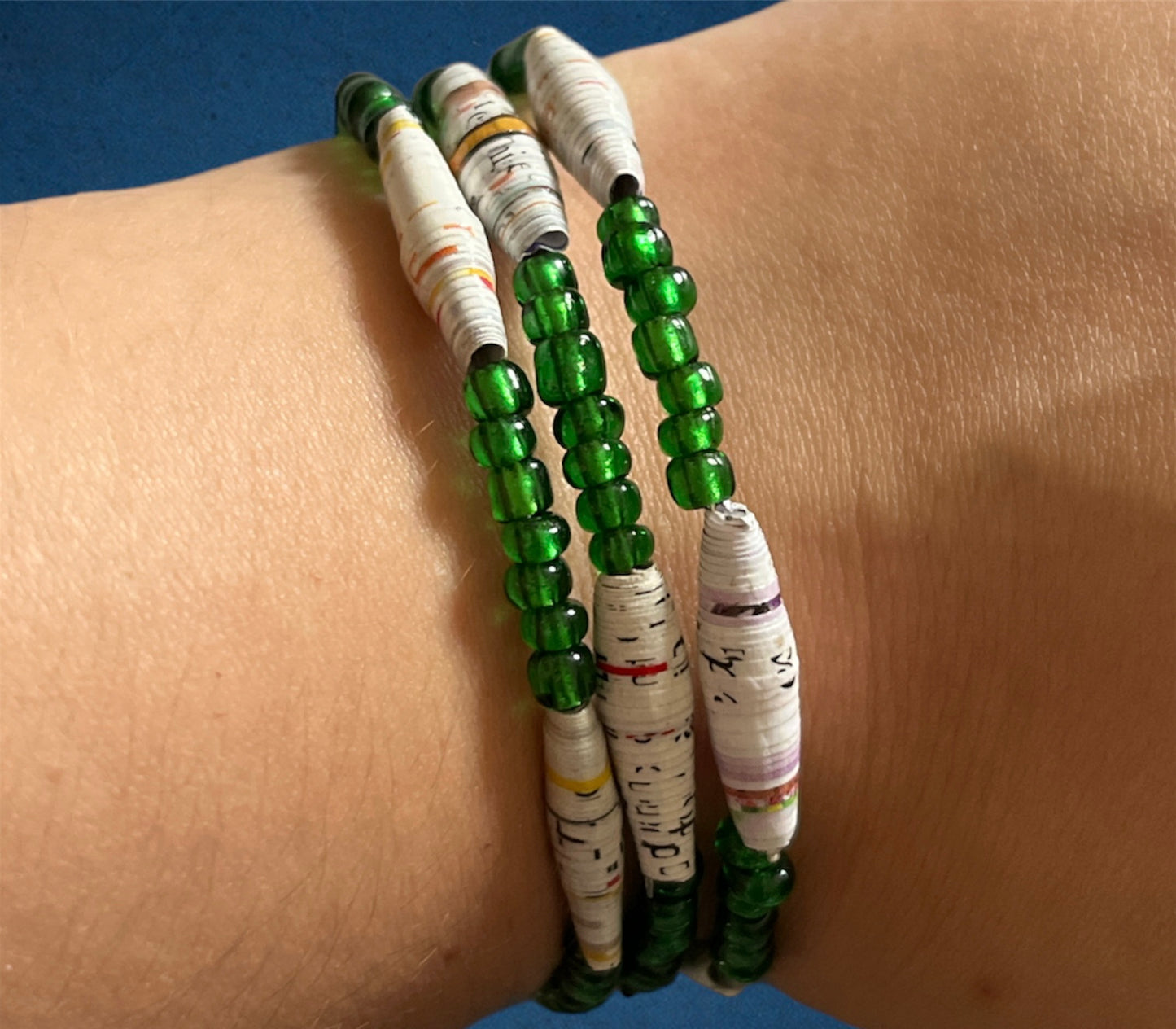 Bracelet multi rang perles