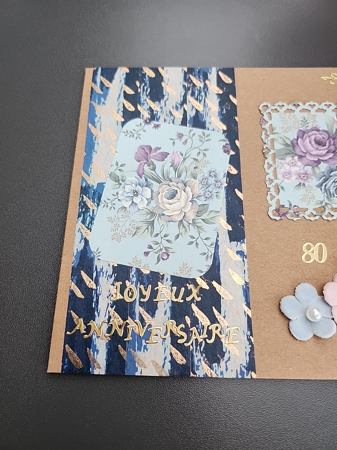 Carte Joyeux Anniversaire 80 ans