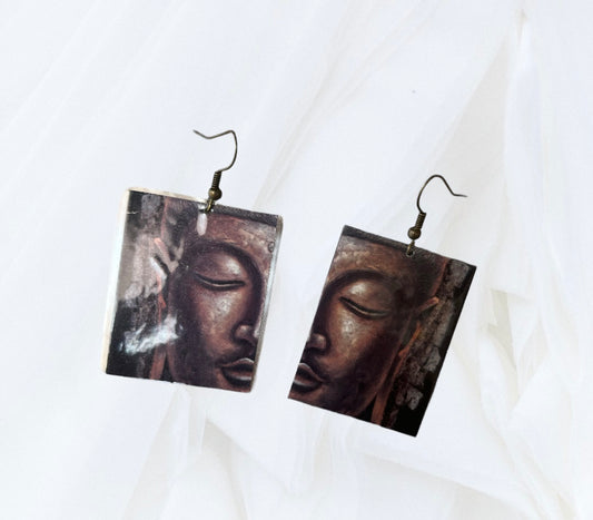 Boucles d’oreilles bouddha
