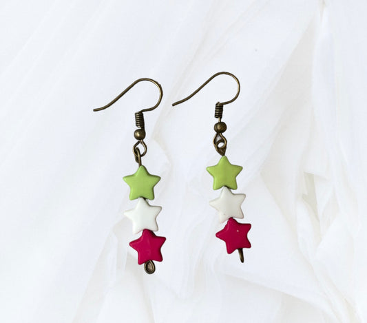 Boucles d’oreilles étoiles