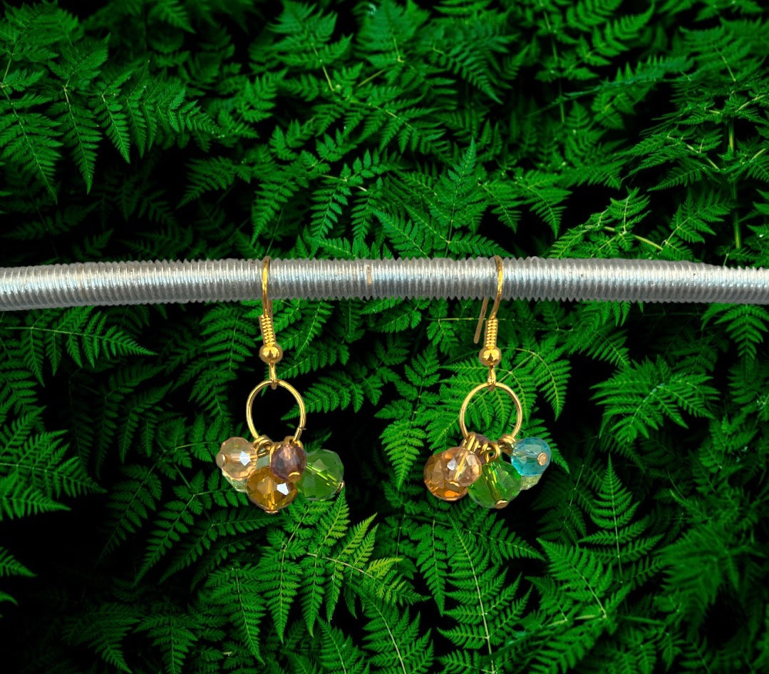 Boucles d’oreilles cristal