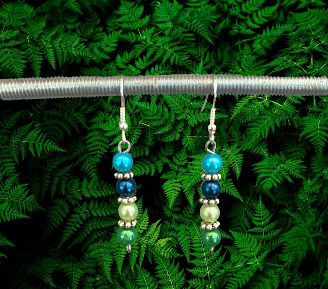 Boucles d’oreilles perles nacrées