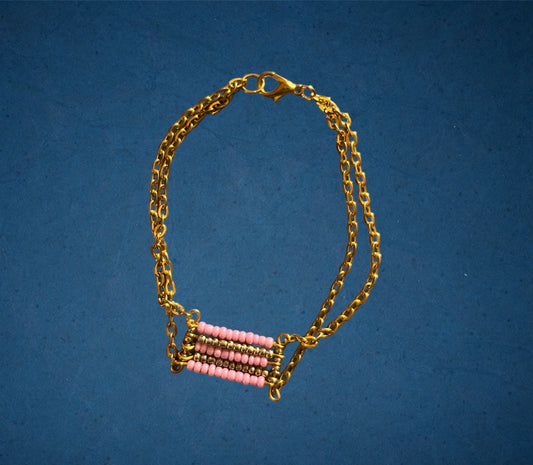 Bracelet perles rocaille
