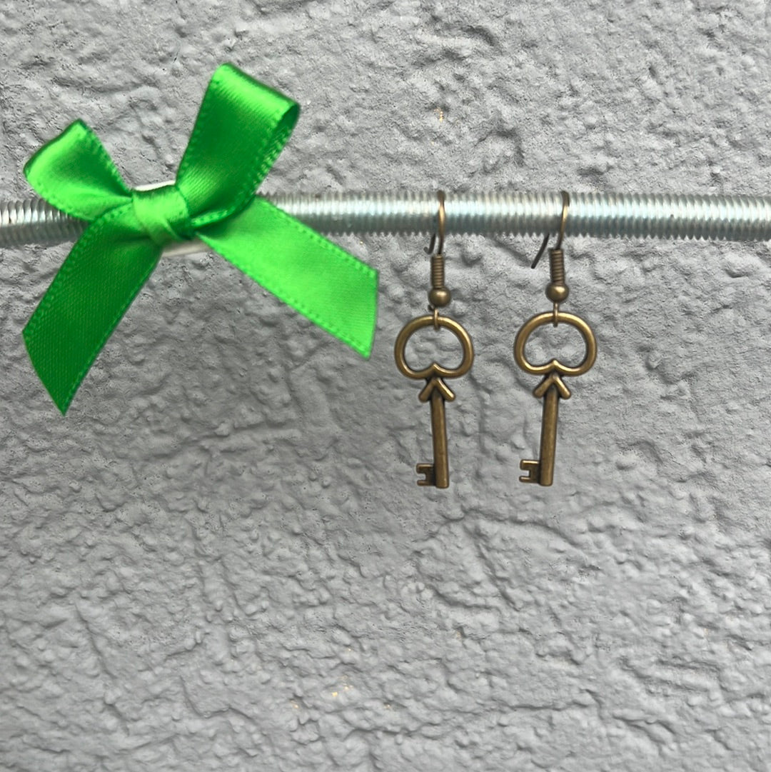 Boucles d’oreilles clé