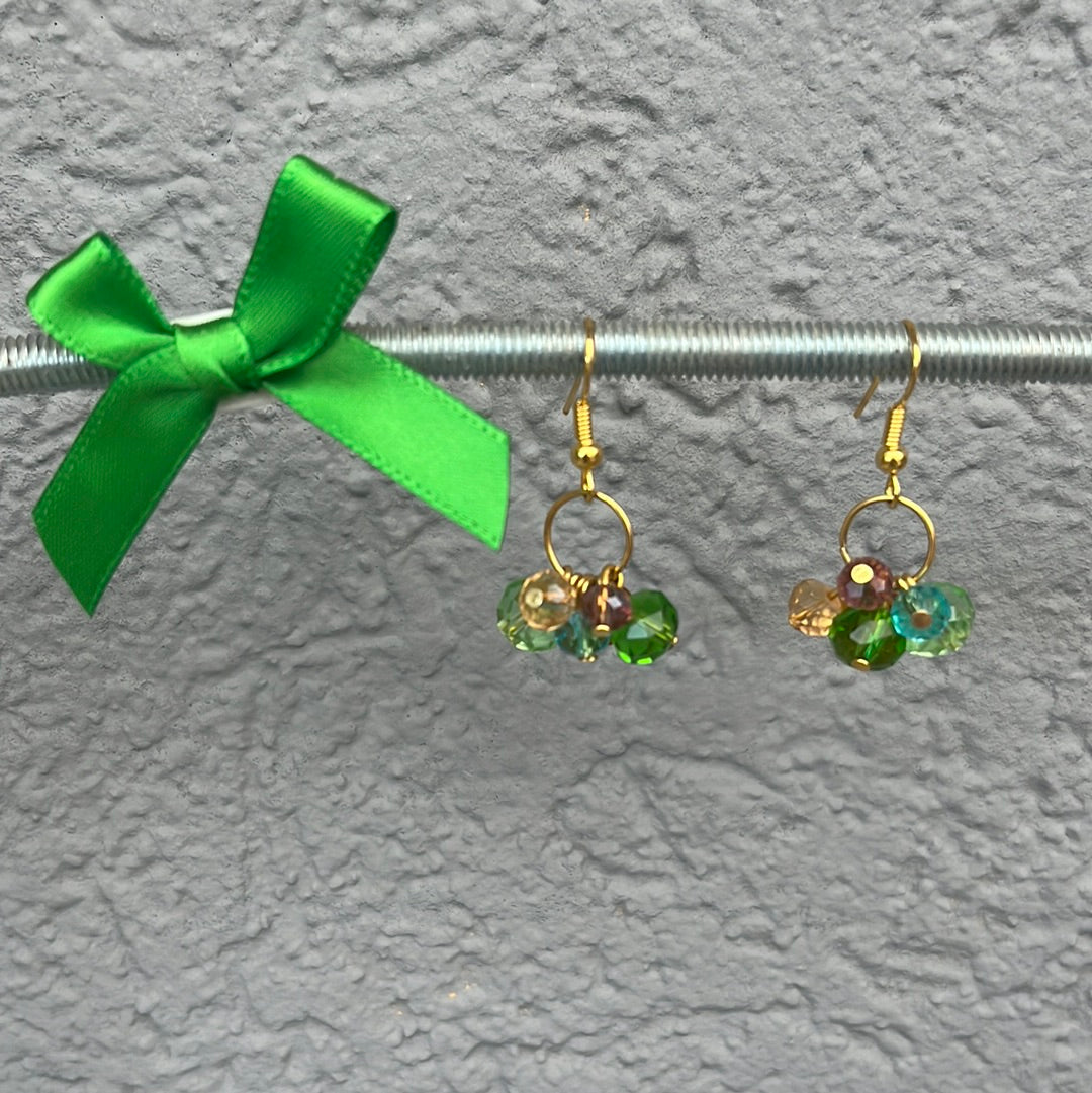 Boucles d’oreilles cristal