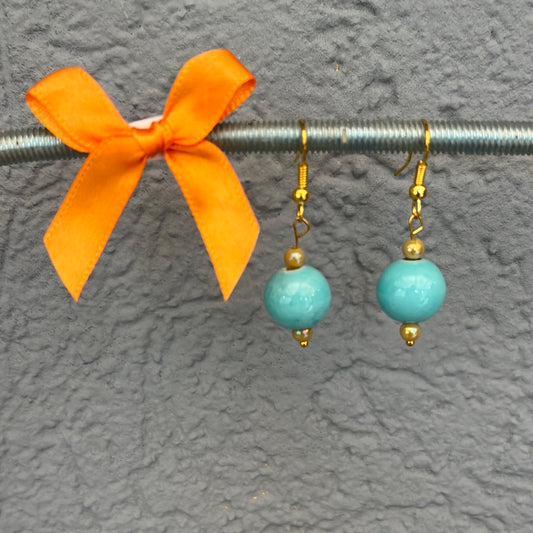 Boucles d’oreilles turquoise