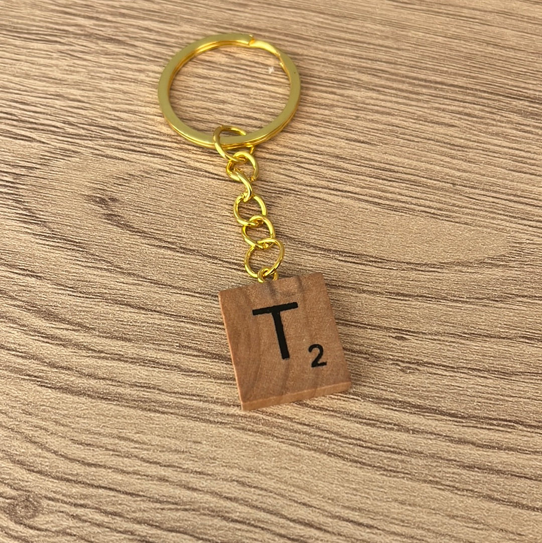 Porte clé lettre personnalisé