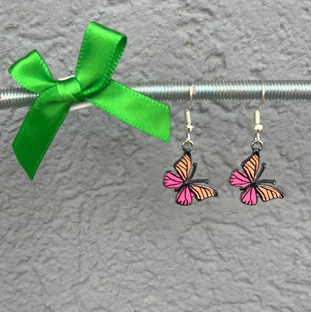 Boucles d’oreilles papillons