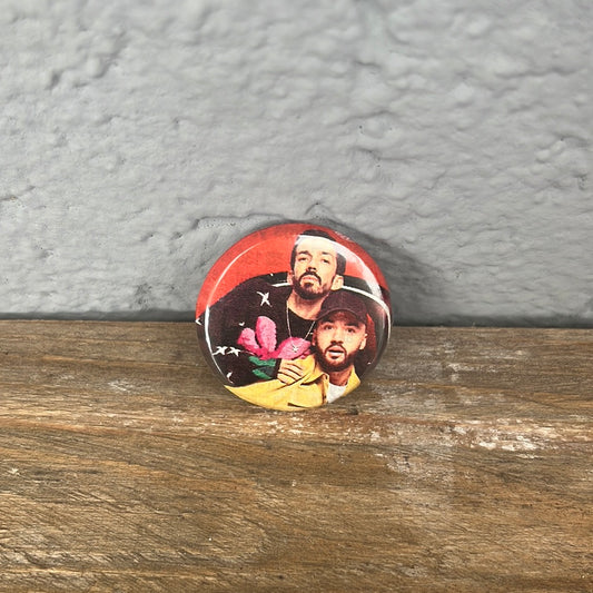 Broche badge Big Flo et Oli