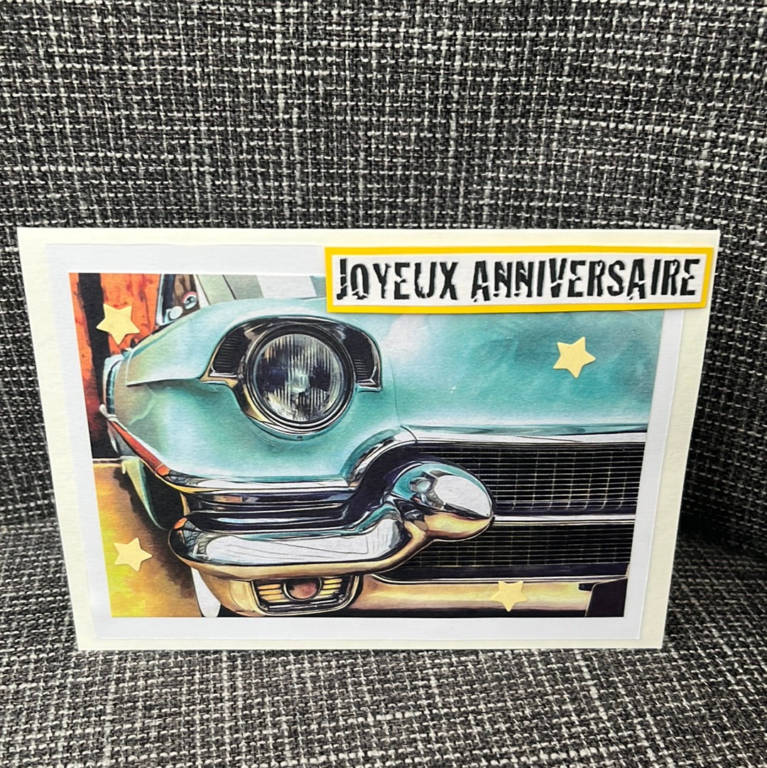 Carte Joyeux Anniversaire