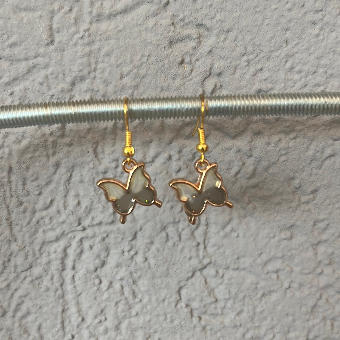 Boucles d’oreilles papillons