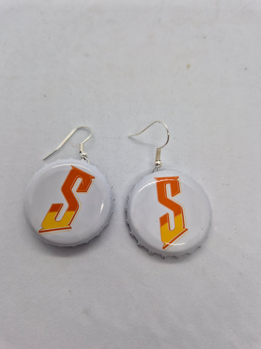 Boucles d’oreilles capsules de bière