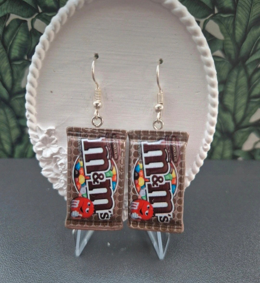 Boucles d’oreilles M&M's au choix