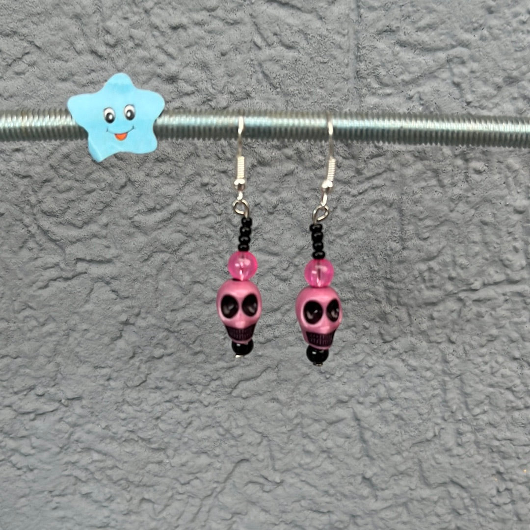 Boucles d’oreilles tête de mort