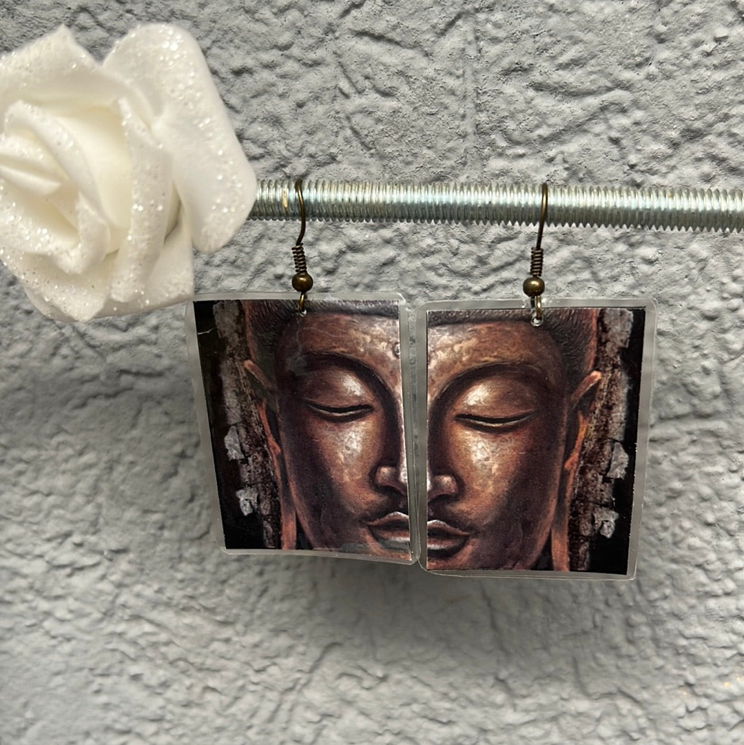 Boucles d’oreilles bouddha