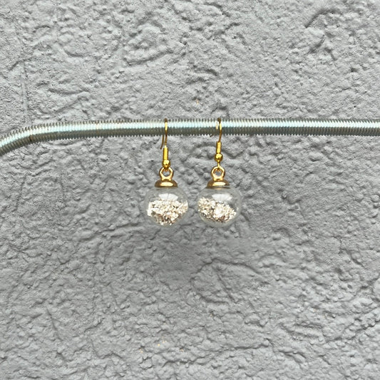 Boucles d’oreilles en verre