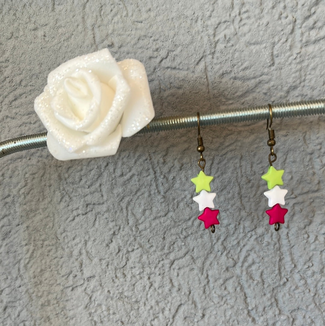 Boucles d’oreilles étoiles