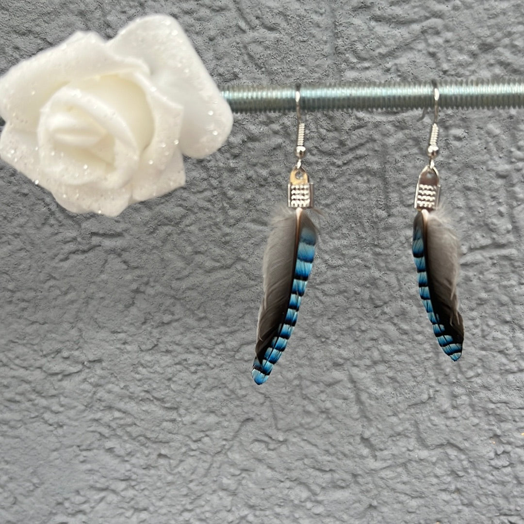 Boucles d’oreilles plumes