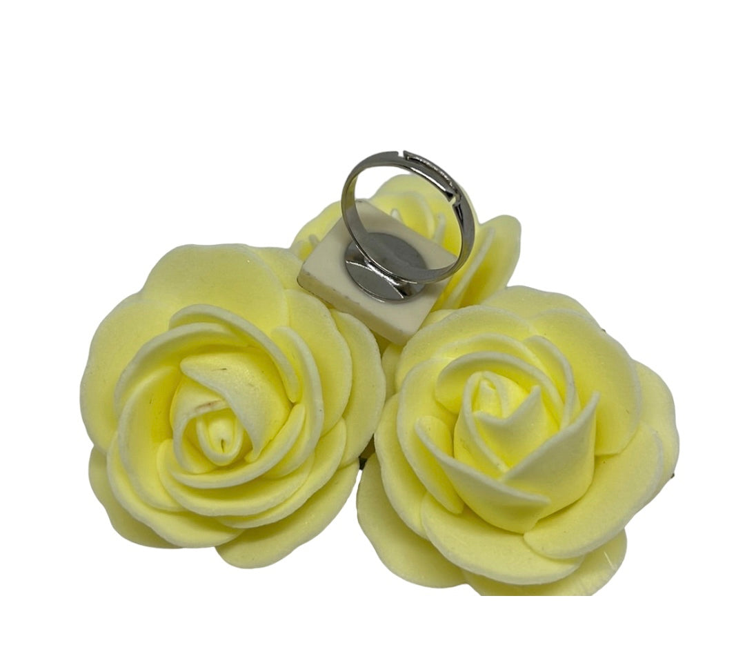 Bague lettre au choix personnalisée