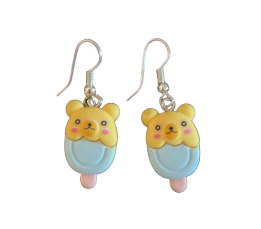 Boucles d'oreilles nounours