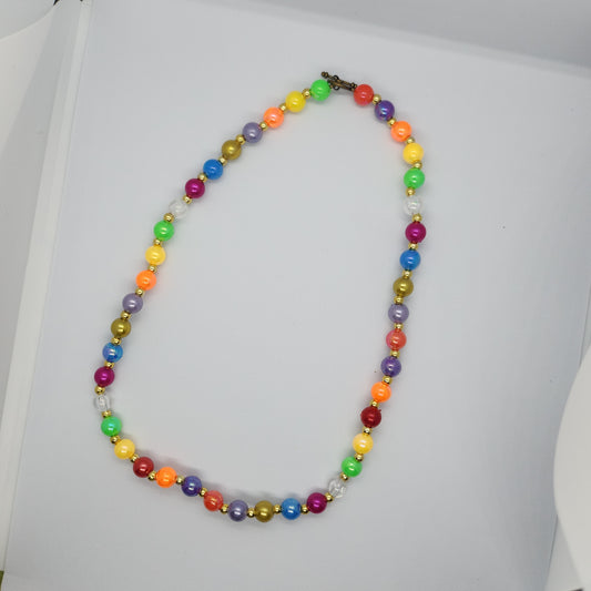 Collier multicolore