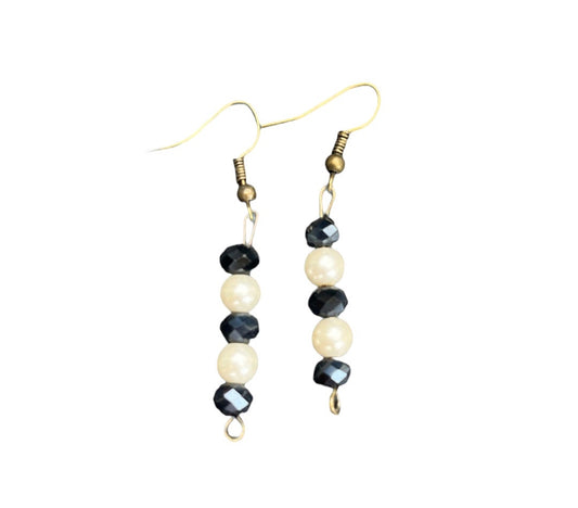 Boucles d'oreille perles