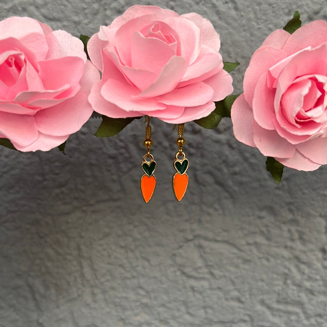 Boucles d’oreilles carottes